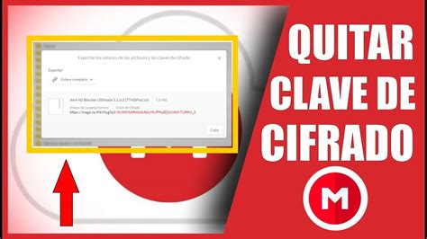 clave de cifrado mega.